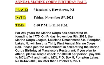 Lakeland Detachment Birthday Ball
