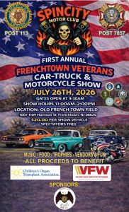 1st Annual Frenchtown Veterans Car, Truck & Motorcycle Show @ Old Frenchtown Field | Frenchtown | New Jersey | United States